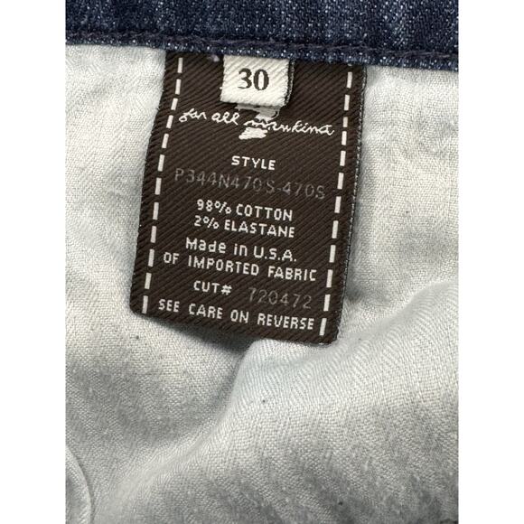 7 For All Mankind Women's 30 High Waist Vintage Bootcut Jeans Dark Wash Casual - Picture 9 of 12